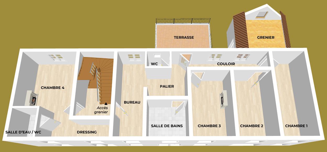 Plan Etage